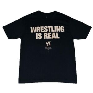 Travis Scott x WWE Tee L Black Wrestling Is Real NEW *no back print